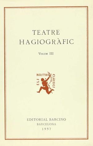 TEATRE HAGIOGRÀFIC 3 | 9788472261969 | ANONIMAS Y COLECTIVA