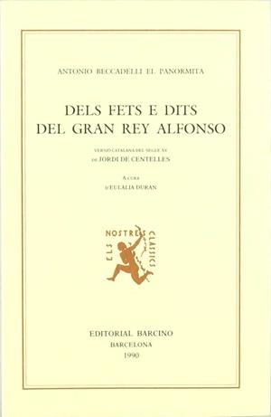 DELS FETS E DITS DEL GRAN REY ALFONSO | 9788472266261 | BECCADELLI, ANTONIO