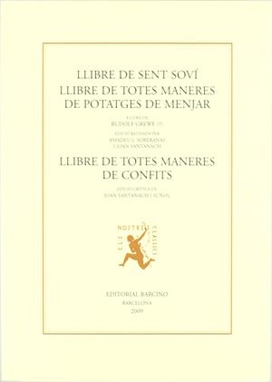 LLIBRE DE SENT SOVI. LLIBRE DE TOTES MANERES DE POTATGES DE | 9788472267060 | GREWE, RUDOLF