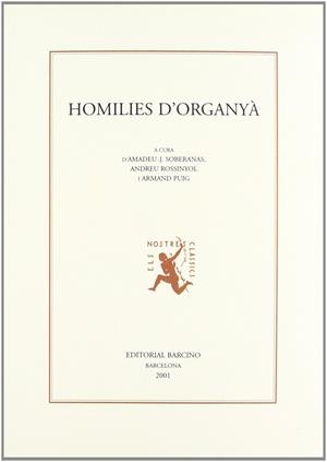 HOMILIES D'ORGANYA | 9788472266940
