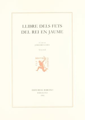 LLIBRE DELS FETS DEL REI EN JAUME (2 VOL) | 9788472266339 | JAUME I, REI D'ARAGÓ