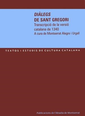 DIALEGS DE SANT GREGORI | 9788484158394 | ALEGRE URGELL, MONTSERRAT