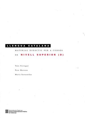 MATERIAL DIDACTIC PER A CURSOS DE NIVELL SUPERIOR D | 9788439391340 | AAVV
