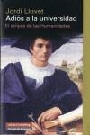 ADIOS A LA UNIVERSIDAD | 9788481099157 | LLOVET, JORDI