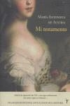 MI TESTAMENTO | 9788496601246 | AUSTRIA, MARIA ANTONIETA DE